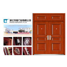 Luxury Quality Steel Wooden Armored Door